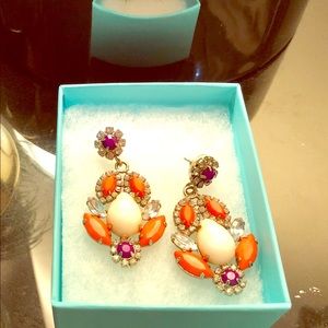 J. Crew statement earrings